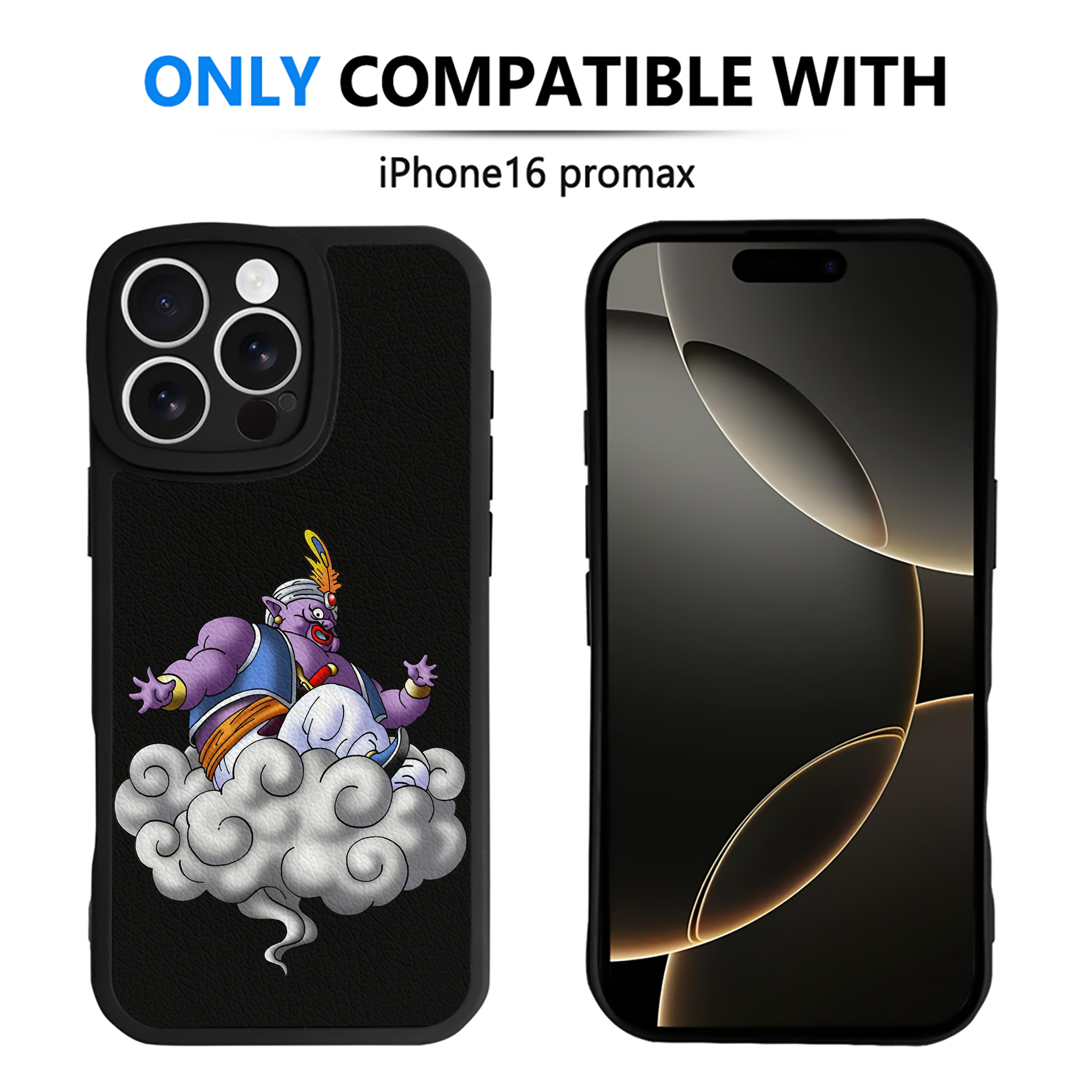 （画像用） ドラゴンクエスト Doragon Kuesuto Dragon Quest 【iPhone 16シリーズ対応】シリコンスマホケース（レザー調） 材質：シリコン